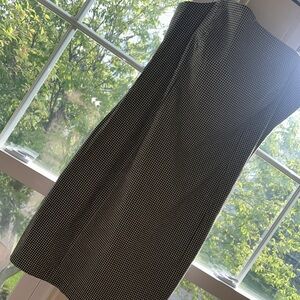 The limited Gingam black and cream sundress STRETCH size 12